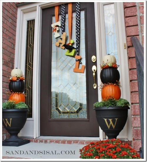 Fall Front Porch