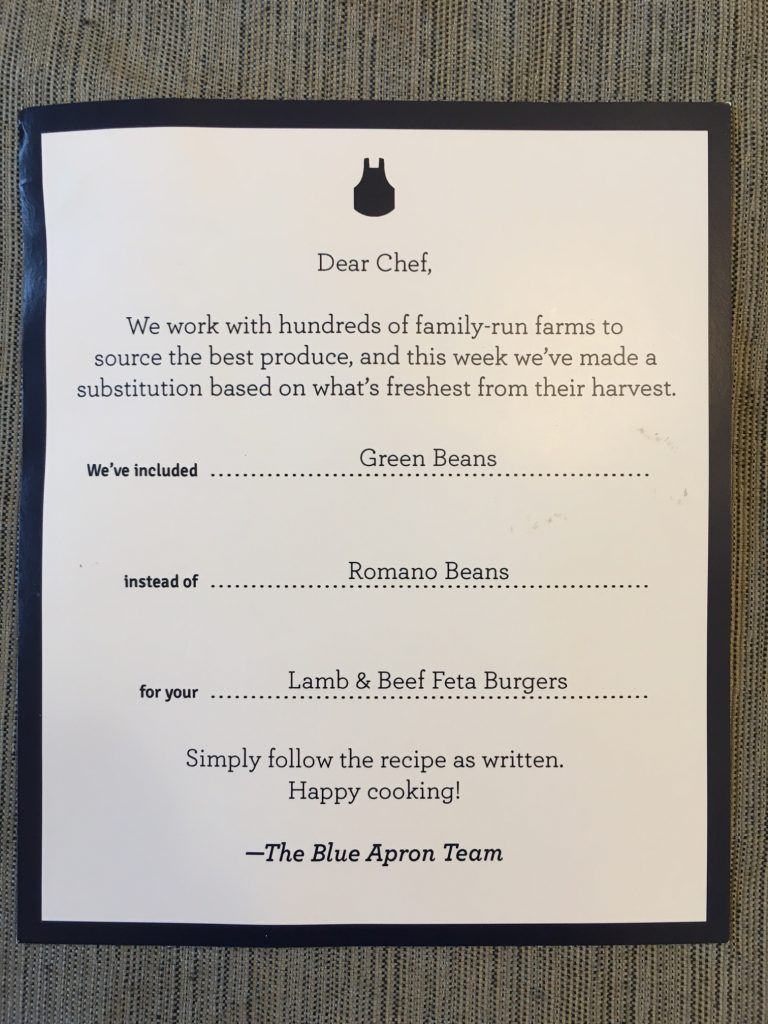 A Home Cook's Opinion of Blue Apron