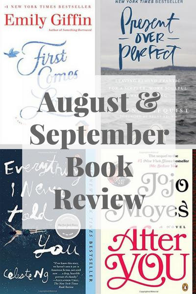 August & September Book Review